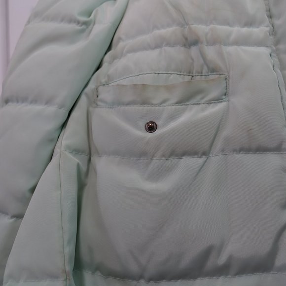 Mint Green colour winter coat - Picture 15 of 16